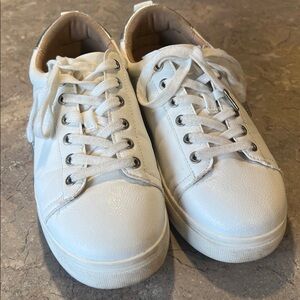 White Leather Sneakers